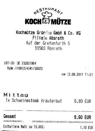 sbgw Hffner Kochmtze Restaurant